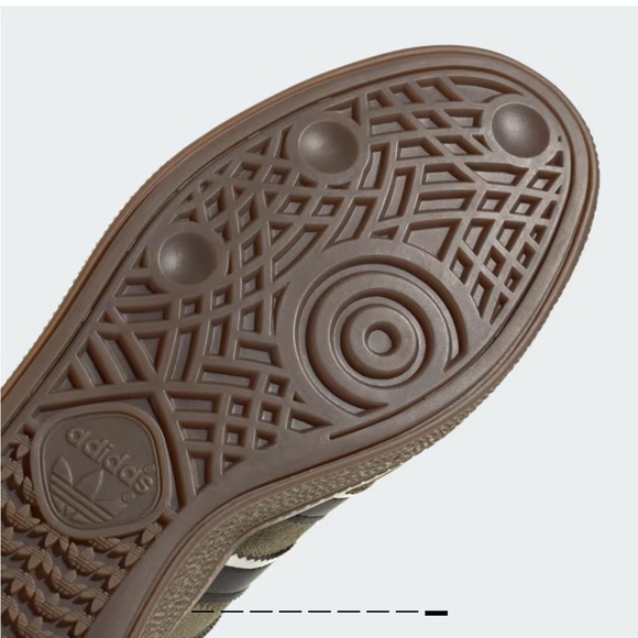 Adidas Handball Spezial in Focus Olive / Core Black / Crystal White, Size 4.5 - Picture 8 of 10